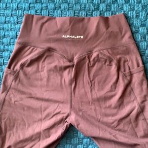 EUC Alphalete High Rise pocket leggings